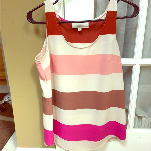Loft sleeveless top