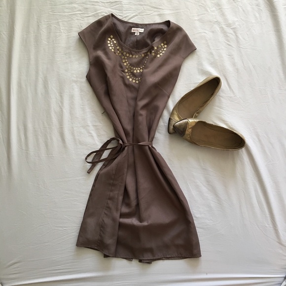 Merona Bronze Shift Dress