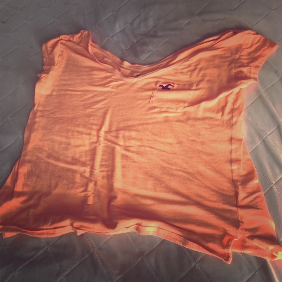 Hollister orange CropTop
