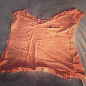 Hollister orange CropTop