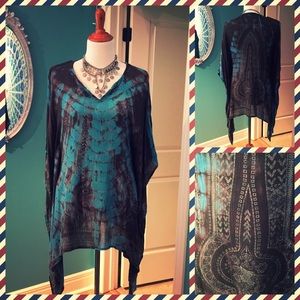 🌜Boho Flowy Bat Wing Top🌙