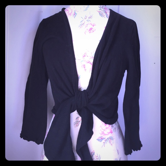 Athleta Ballet wrap sweater