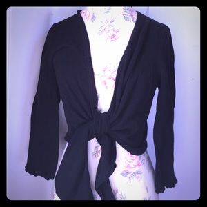 Athleta Ballet wrap sweater