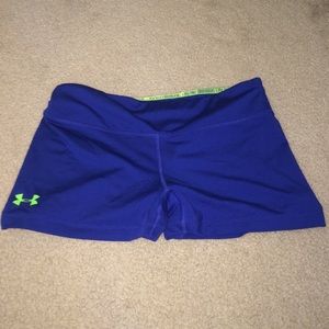 Under armor spandex shorts