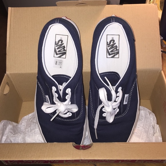 Navy blue Vans