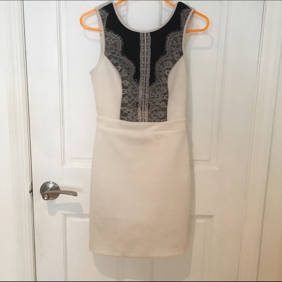 White and Black dress