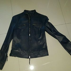Leather jacket