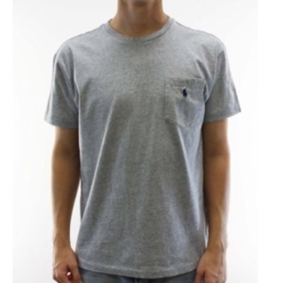 Ralph Lauren grey T shirt with Frocket