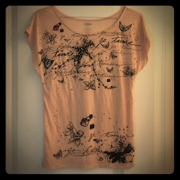 Pink Express tee