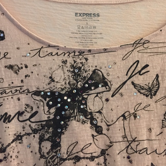 Pink Express tee - Picture 2 of 2