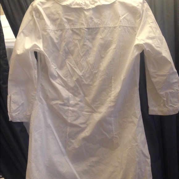 White Ruffle tunic - Picture 2 of 4