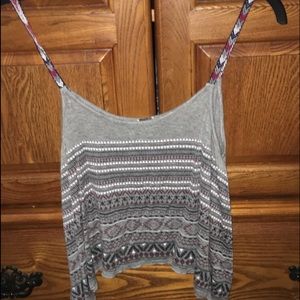 Spaghetti strap tank top