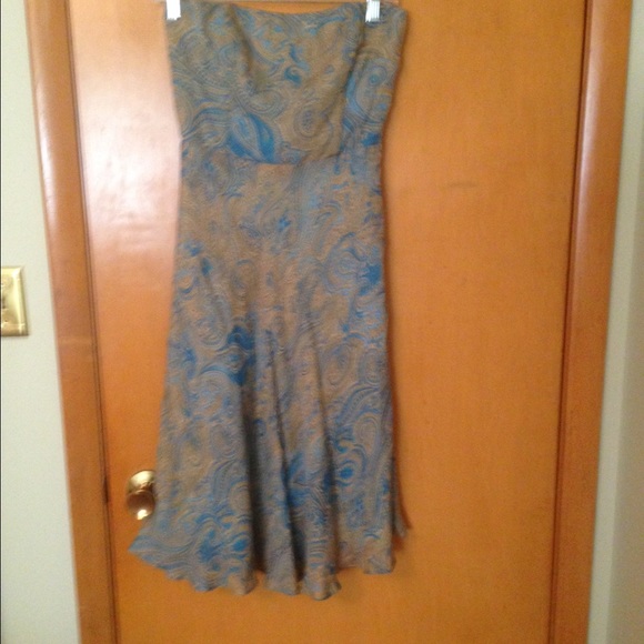 Morrell Maxi strapless dress