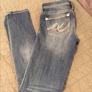Express Stella stretchy jeans! Size 0r.