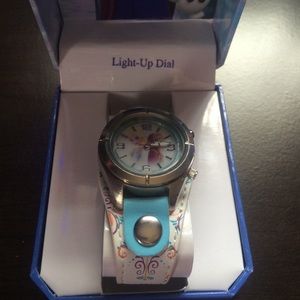 A Frozen Anna and Elsa watch