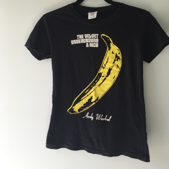 Velvet Underground/Andy Warhol tee