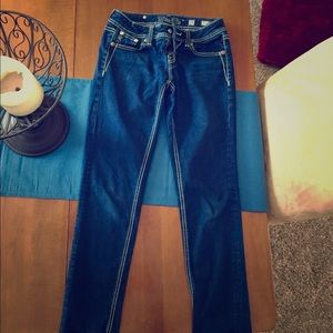 Straight Leg Miss Me Jeans Size 25