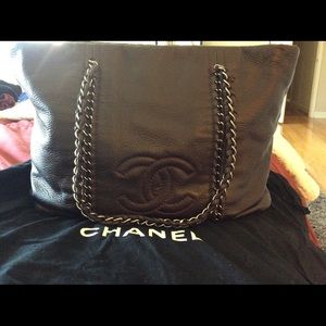 Chanel Brown Tote Purse