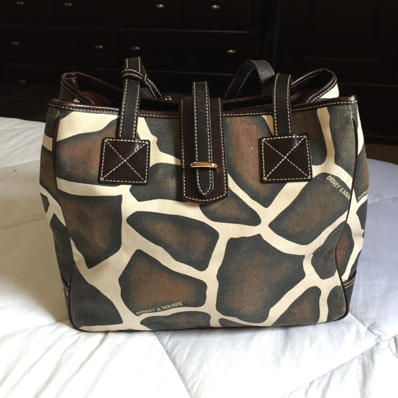 Dooney & Bourke Handbags - Dooney and Bourke "GIRAFFE" totebag