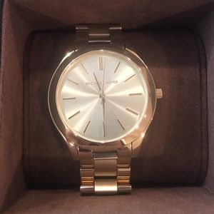 Michael Kors Gold watch.