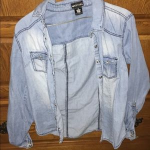 Light blue jean jacket