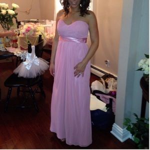 Pink bridesmaid/wedding party dress