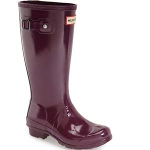 Hunter Boots Bright Plum Child's 3M
