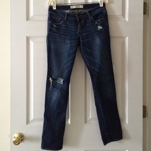 Abercrombie distressed jeans