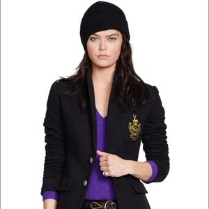 Ralph Lauren blazer with gold crest