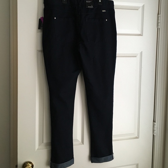 INC International Concepts Denim/knit joggers
