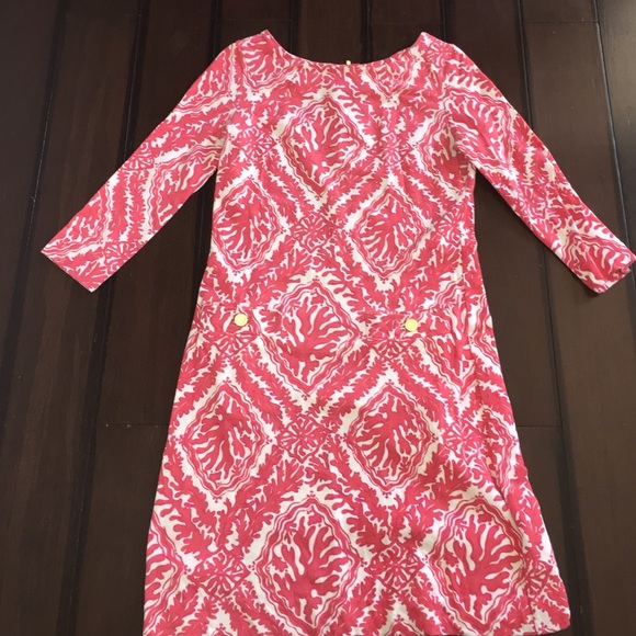 Coral Lilly Pulitzer dress