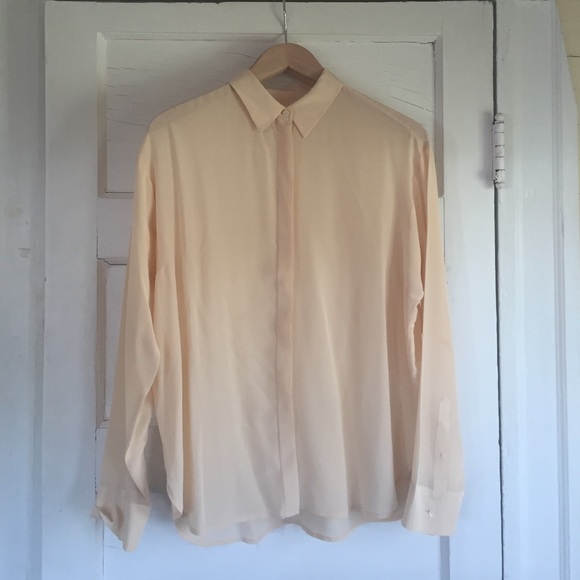 Madewell Broadway & Broome Silk Blouse