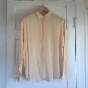 Madewell Broadway & Broome Silk Blouse