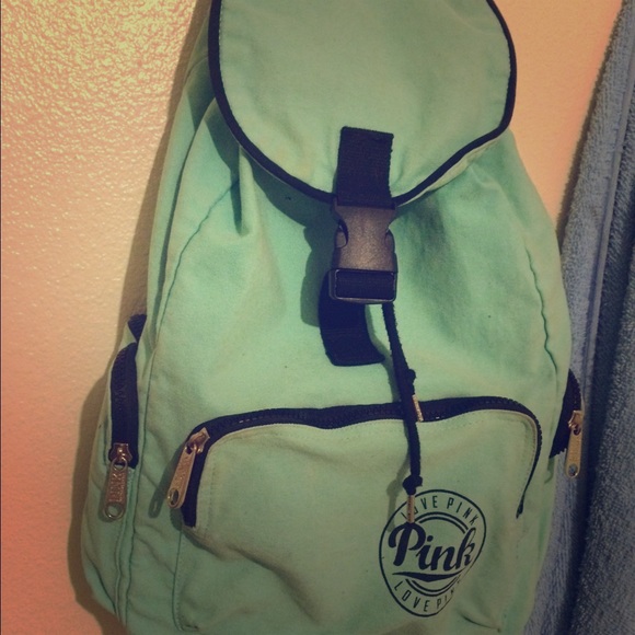 Pink backpack