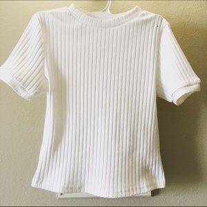 Ribbed Crop Top