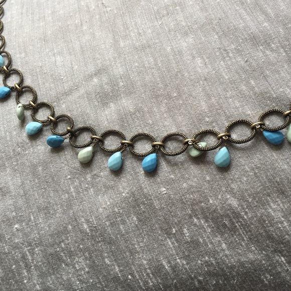 Bronze necklace with beautiful details