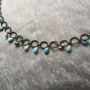 Bronze necklace with beautiful details