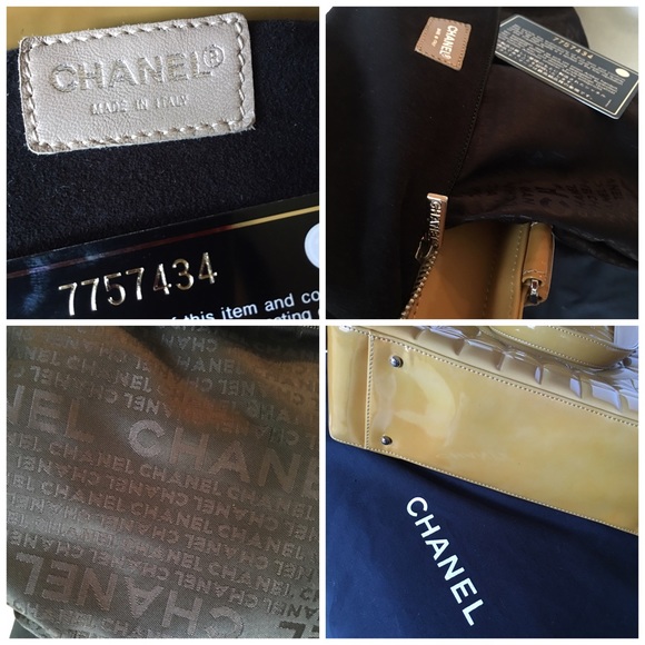 Like New! Chanel Large Quilted Patent Leather bag - Picture 3 of 4