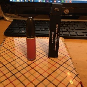 Authentic MAC retro matte liquid lip color.