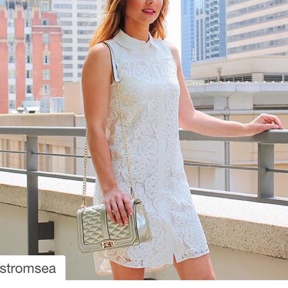 CeCe by Cynthia Steffe lace shirt dress - Picture 4 of 4