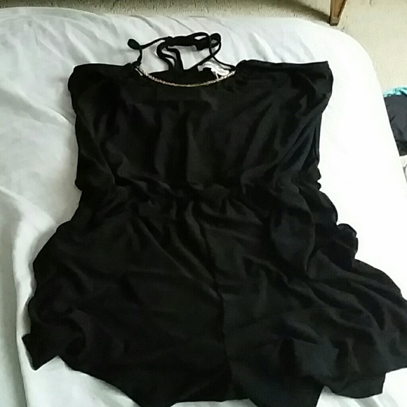 Charlotte Russe black romper