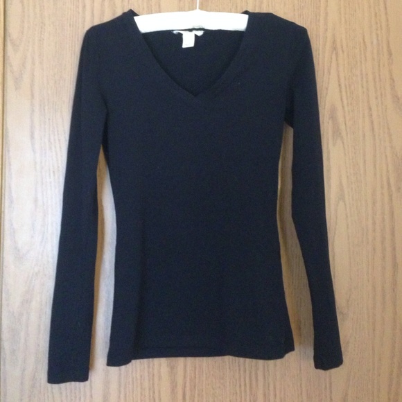 Forever 21 basic black long sleeve