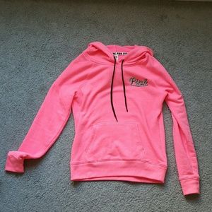 Pink Hoodie Sweatshirt