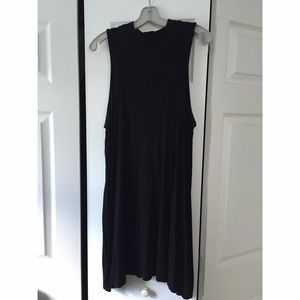 Silence + Noise Mock Neck Swing Dress