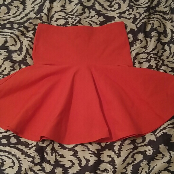 Cute orange skirt