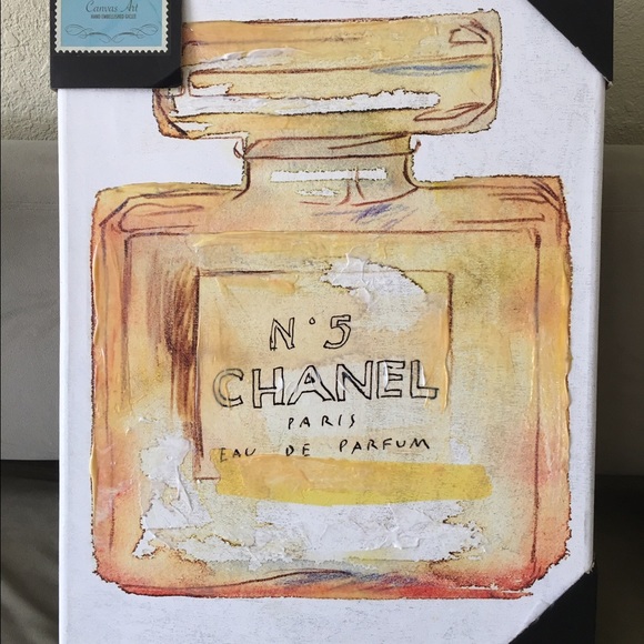 Canvas chanel art