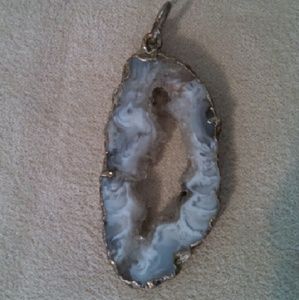 Geode pendant