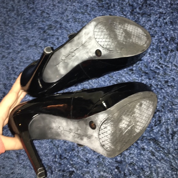 Jessica Simpson Black Heels - Picture 4 of 4