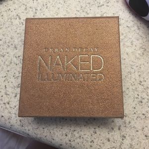 Naked illuminated "lit"