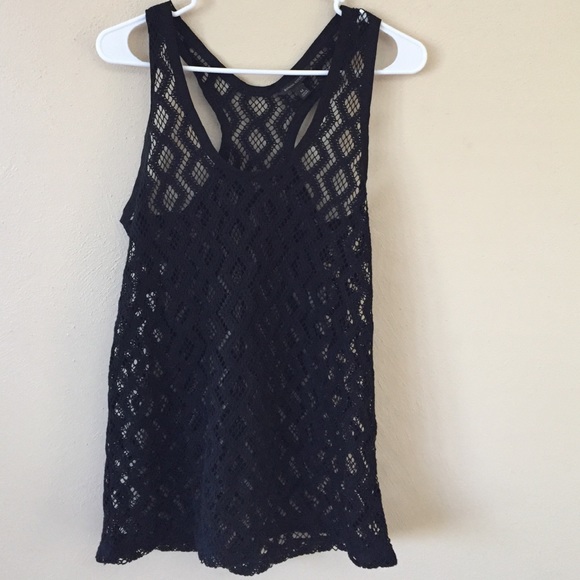 Banana republic mesh tank top